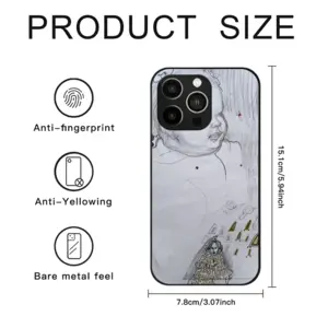 Baby - Drawing Pencil iPhone14 Pro Phone Case (Tempered Film)