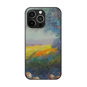 Sunny Field iPhone14 Pro Phone Case (Tempered Film)