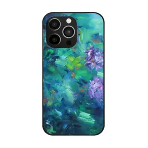 Floral Obsession iPhone14 Pro Phone Case (Tempered Film)