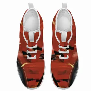 Men Porsche Red Crash F7 Running Shoes