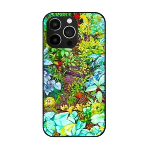 Garden At Giverny iPhone14 Pro Phone Case (Tempered Film)