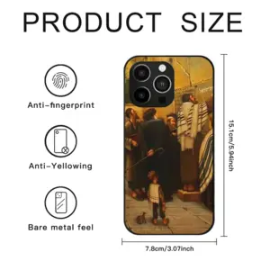 Message On The Stone iPhone14 Pro Phone Case (Tempered Film)