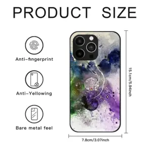 Rainbow Studies Number 4 iPhone14 Pro Phone Case (Tempered Film)