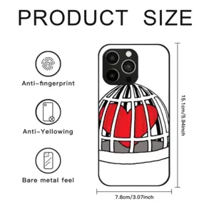 Love Prisoner iPhone14 Pro Phone Case (Tempered Film)