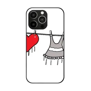 Drying Love iPhone14 Pro Phone Case (Tempered Film)