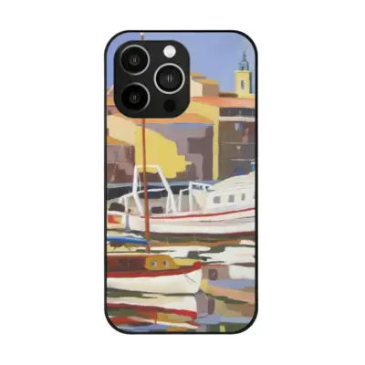 Sète The Navy iPhone14 Pro Phone Case (Tempered Film)