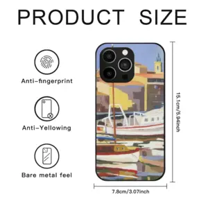 Sète The Navy iPhone14 Pro Phone Case (Tempered Film)