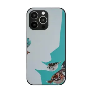 Sparrows From A Girl iPhone14 Pro Phone Case (Tempered Film)