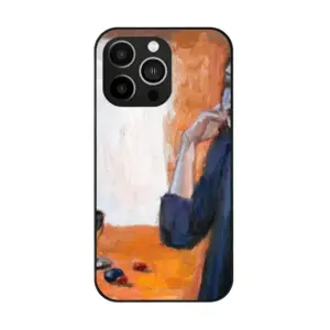 What Is The Woman Thinking iPhone14 Pro Phone Case (Tempered Film)