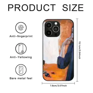 What Is The Woman Thinking iPhone14 Pro Phone Case (Tempered Film)