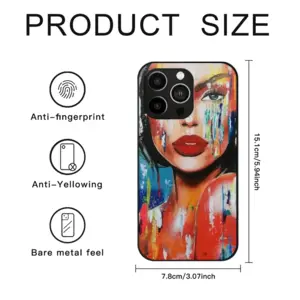 Summer Rain iPhone14 Pro Phone Case (Tempered Film)