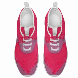 Men Flashy Pink Heart F7 Running Shoes