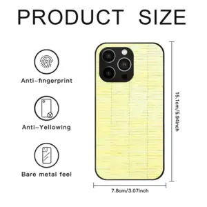 Yellow iPhone14 Pro Phone Case (Tempered Film)