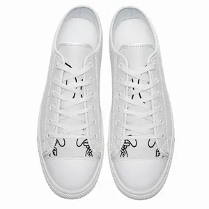 Men Love Call Retro Canvas Shoes