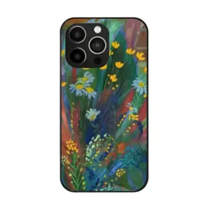 A Bouquet Of Wild Flowers In The Evening iPhone14 Pro Phone Case (Tempered Film)