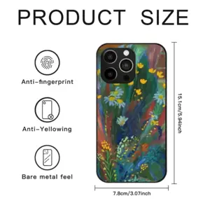 A Bouquet Of Wild Flowers In The Evening iPhone14 Pro Phone Case (Tempered Film)