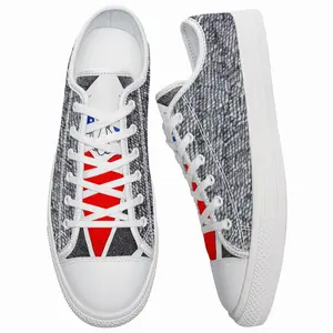 Men Scream For Love Retro Canvas Shoes