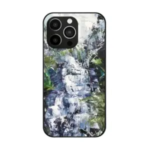 Triplet Falls iPhone14 Pro Phone Case (Tempered Film)