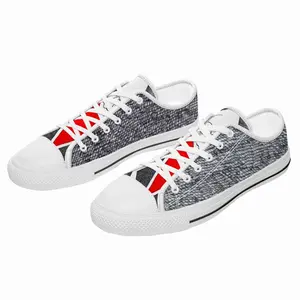 Men Scream For Love Retro Canvas Shoes