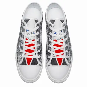 Men Scream For Love Retro Canvas Shoes