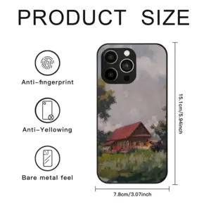 Crane Nest iPhone14 Pro Phone Case (Tempered Film)