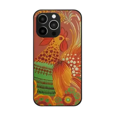 Joyous Rooster iPhone14 Pro Phone Case (Tempered Film)