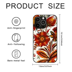 Fire Passion iPhone14 Pro Phone Case (Tempered Film)