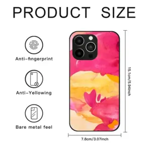 Lychee iPhone14 Pro Phone Case (Tempered Film)