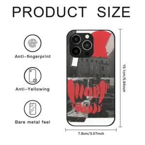 Bite iPhone14 Pro Phone Case (Tempered Film)