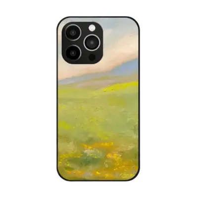 Flower Field iPhone14 Pro Phone Case (Tempered Film)