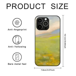 Flower Field iPhone14 Pro Phone Case (Tempered Film)