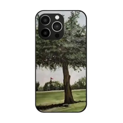 Golf Course Tree iPhone14 Pro Phone Case (Tempered Film)