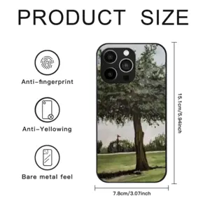 Golf Course Tree iPhone14 Pro Phone Case (Tempered Film)