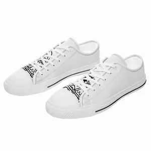 Men Lifting Love Retro Canvas Shoes