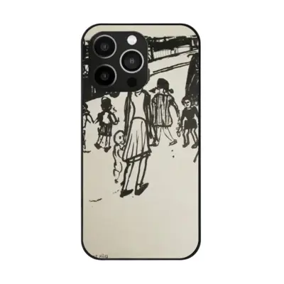 Street Kids iPhone14 Pro Phone Case (Tempered Film)