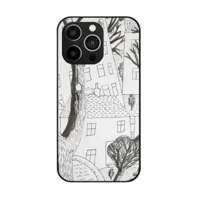 Trees iPhone14 Pro Phone Case (Tempered Film)