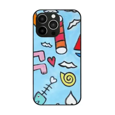 Seaside iPhone14 Pro Phone Case (Tempered Film)