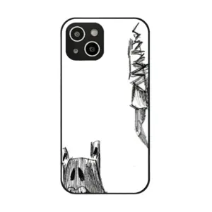 Angst Fear iPhone14 Pro Phone Case (Tempered Film)