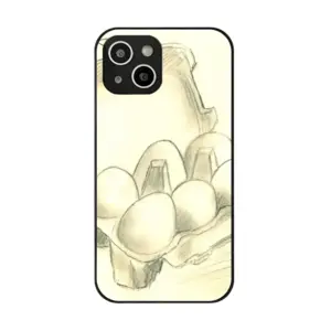 6 Eier Im Karton Six Eggs In The Cardboard iPhone14 Pro Phone Case (Tempered Film)