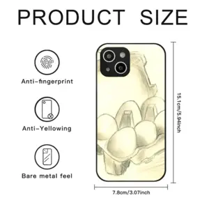 6 Eier Im Karton Six Eggs In The Cardboard iPhone14 Pro Phone Case (Tempered Film)