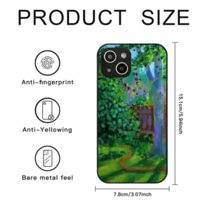 Backyard Fence iPhone14 Pro Phone Case (Tempered Film)