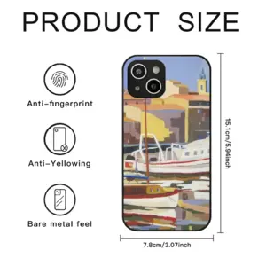 Sète The Navy iPhone14 Pro Phone Case (Tempered Film)