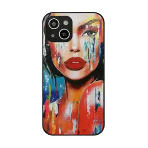 Summer Rain iPhone14 Pro Phone Case (Tempered Film)