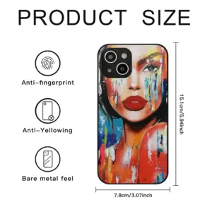 Summer Rain iPhone14 Pro Phone Case (Tempered Film)