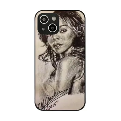 Ashanti Portrait iPhone14 Pro Phone Case (Tempered Film)