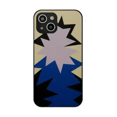 Blue Scarf iPhone14 Pro Phone Case (Tempered Film)