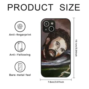 Saint John iPhone14 Pro Phone Case (Tempered Film)