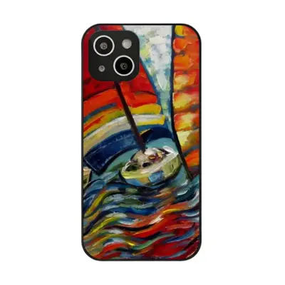 Sailing Downwind iPhone14 Pro Phone Case (Tempered Film)