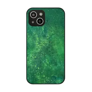 Shades Of Green iPhone14 Pro Phone Case (Tempered Film)