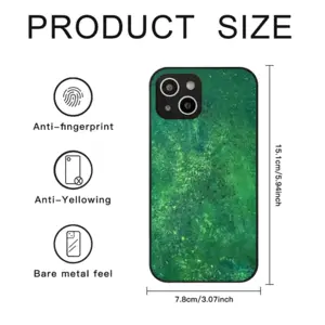 Shades Of Green iPhone14 Pro Phone Case (Tempered Film)